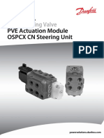 EHPS Steering Valve: PVE Actuation Module OSPCX CN Steering Unit
