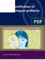 Identification of Psychological Problems