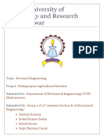 Odisha University of Technology and Research Bhubaneswar: Topic: Project: Submitted To