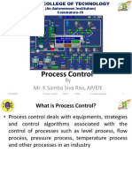 Introduction To Process Control