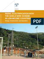 Rural Electrification With The Shield Wire Scheme in Low Income Countries Design