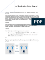 Stretch Cluster Replication Using Shared Storage