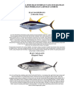 Identifikasi Dua Jenis Ikan Dominan