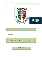 Proyecto Educativo Institucional-2019-2022