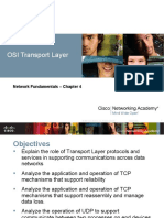 OSI Transport Layer: Network Fundamentals - Chapter 4