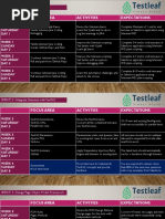 TestLeaf Selenium Bootcamp - Sprints