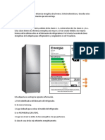 Etiquetas de eficiencia energética de electrodomésticos