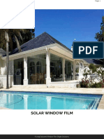 Solucent Solar Window Film - Compressed