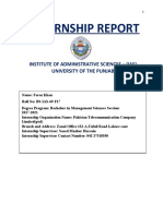Internship Report F