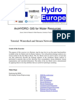 Watershed and Stream Network Delineation - Tutorial