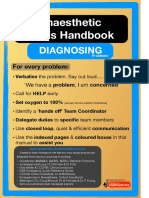 Anaesthestic Crisis Handbook - Diagnosing