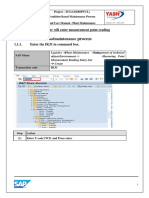 Condition Based Maintenance Process (PM)