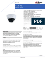 DH-IPC-HDBW3441E-AS: 4MP Lite AI IR Fixed Focal Dome Network Camera