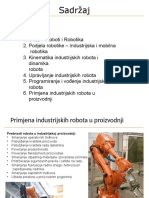 Primjena Industrijskih Robota U Proizvodnji1