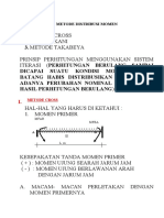 METODE DISTRIBUSI MOMEN Cross-R