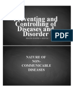 Preventing and Controlling of Diseases and Disorder