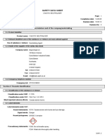 Caustic Neutraliser SDS Safety Data Sheet