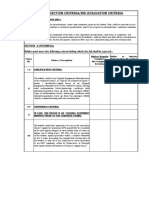 Bid Rejection Criteria/Bid Evaluation Criteria