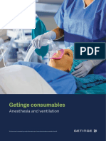 Getinge Consumables: Anesthesia and Ventilation