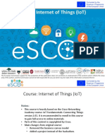 Course: Internet of Things (Iot)