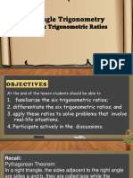 Week 1 Triangle Trigonometry