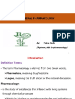 General Pharmacology