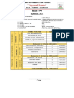 1RO Sec EPT - Syllabus