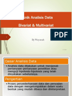 Analisis Data Bivariat Dan Multivariat