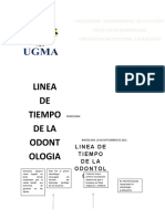 Linea de Tiempo de La Odontologia