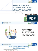 Materi Tentang Platform Teknologi Dan Platform Sumber Daya Sekolah