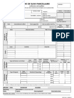 Fiche Suivi Parcellaire