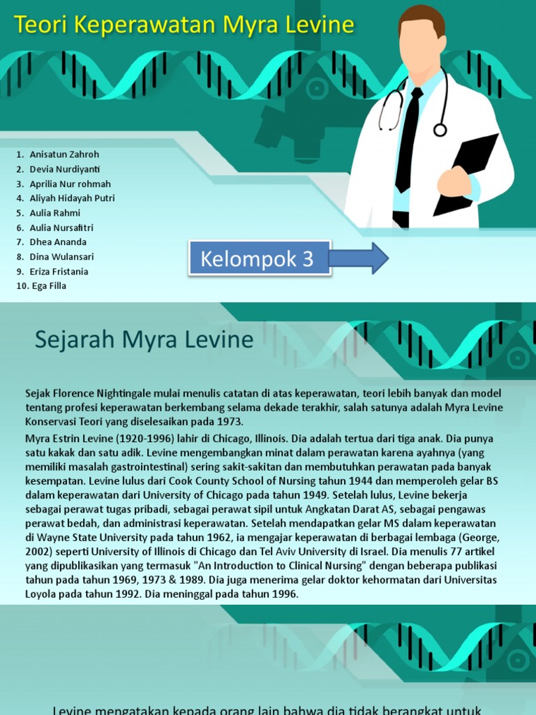 Teori Konservasi Keperawatan Levine | PDF