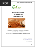 Detailed Project Report Bread Making Unit Under Pmfme Scheme