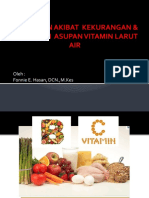 Materi 3. Gangguan Asupan Vitamin B Dan C