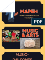 MAPEH Teacher Guide on Philippine Folk Dance, Song, and Soap Carving