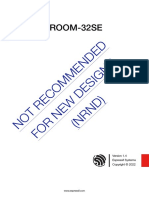 ESP32 WROOM 32SE: Recommended FOR NEW Designs (NRND)