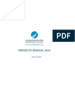 Projet Senegal Julio 2022
