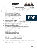 Class: Xi Inorganic Chemistry DPP. NO.-4: Page # 1