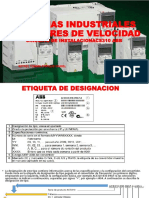 MANUAL DE PROGRAMACION VARIADOR SC310 ABB