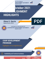 CDA IX Accomplishments 2021