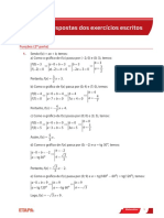 Respostas Dos Exercicios Escritos