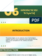 (M3s6-Powerpoint) The Digital Self