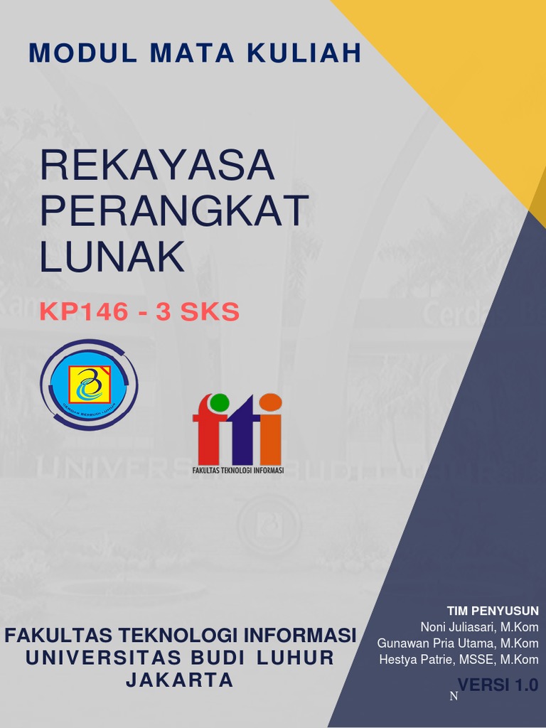 Modul Rekayasa Perangkat Lunak RPL | PDF