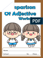 Comparison of Adjective Worksheet