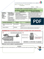 Actividad de Aprendizaje IV INDAGAMOS CIENTÍFICAMENTE SOBRE LA CAPACIDAD PULMONAR - Parte II