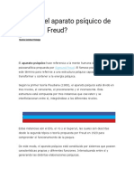 Qué Es El Aparato Psíquico de Sigmund Freud