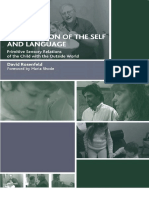 Creation of The Self and Language - Primitive Sensory Relations