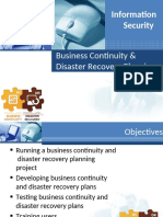 Business Continuity & Disaster Recovery Planning: Information Security