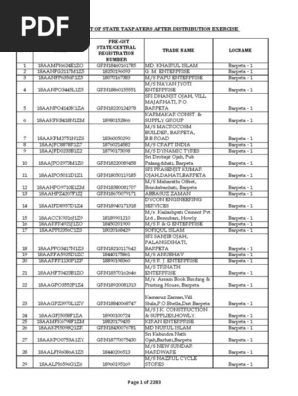 Karbi Rupshree Terangpi Porn Videos - Circle Wise List of State Taxpayers After Distribution | PDF