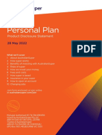 Personal Plan: Product Disclosure Statement